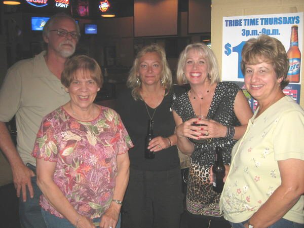Kevin and Carol Woods, 
    Janice Simich, Terrie Kisha, Janice's cousin